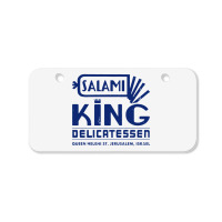 Salami King Jewish Deli T Shirt Jerusalem Israel T Shirt Delicatessen Bicycle License Plate | Artistshot