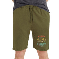 Mens My Favorite People Call Me Abuelo  Fathers Day Vintage Short | Artistshot