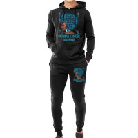 Black Woman Afro African Ovarian Cancer Warrior Teal Gifts T Shirt Hoodie & Jogger Set | Artistshot