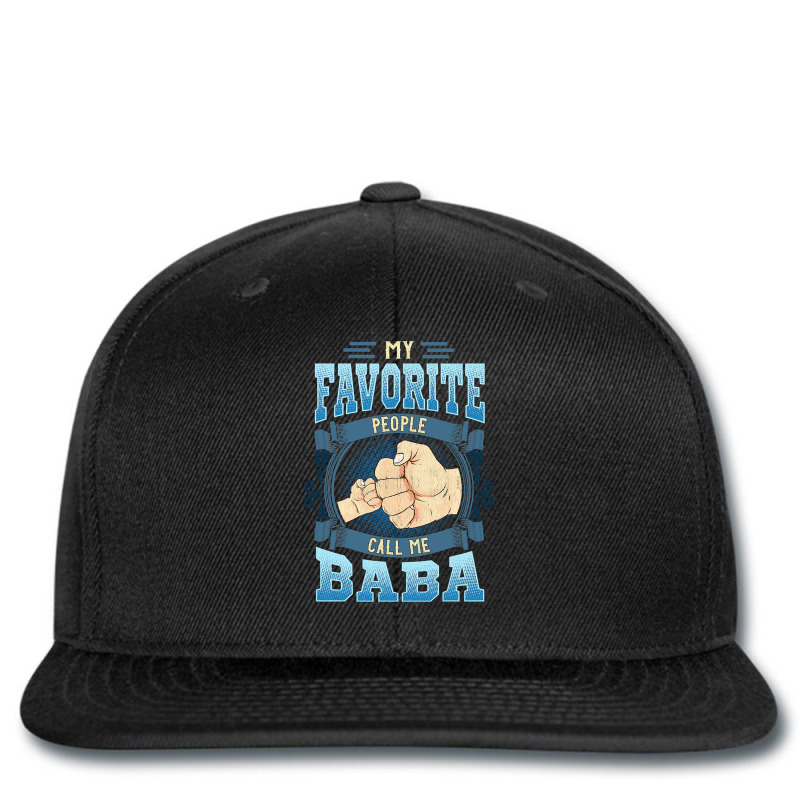 Mens My Favorite People Call Me Baba Gifts Baba Fathers Day Printed hat by Binhthai9809 | Artistshot