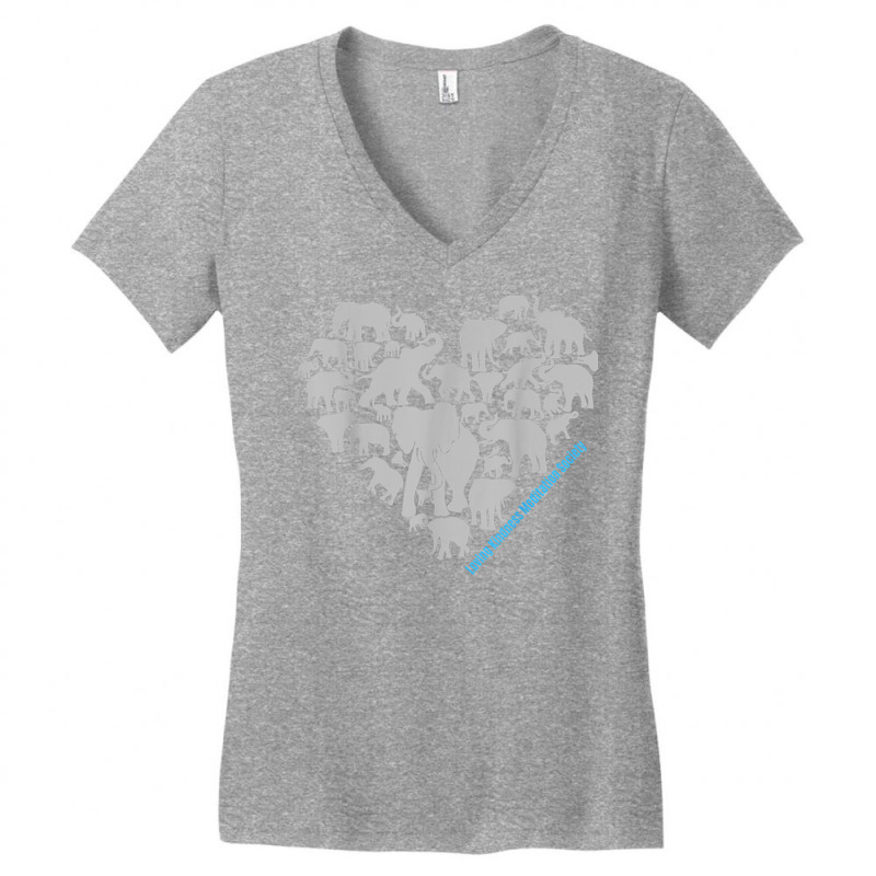 Elephant Compassion Loving Kindness Mindful Heart Meditation T Shirt Women's V-Neck T-Shirt by haylesfshiltsxd1 | Artistshot