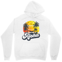 Aloha Hawaii Hawaiian Island Shirt Palm Trees Beach Vacation T Shirt Unisex Hoodie | Artistshot