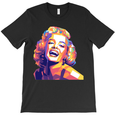 Marilyn Monroe T-shirt Designed By Bariteau Hannah