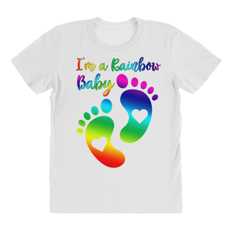 Custom I'm A Rainbow Baby Maternity Scoop Neck T-shirt By Sengul -  Artistshot