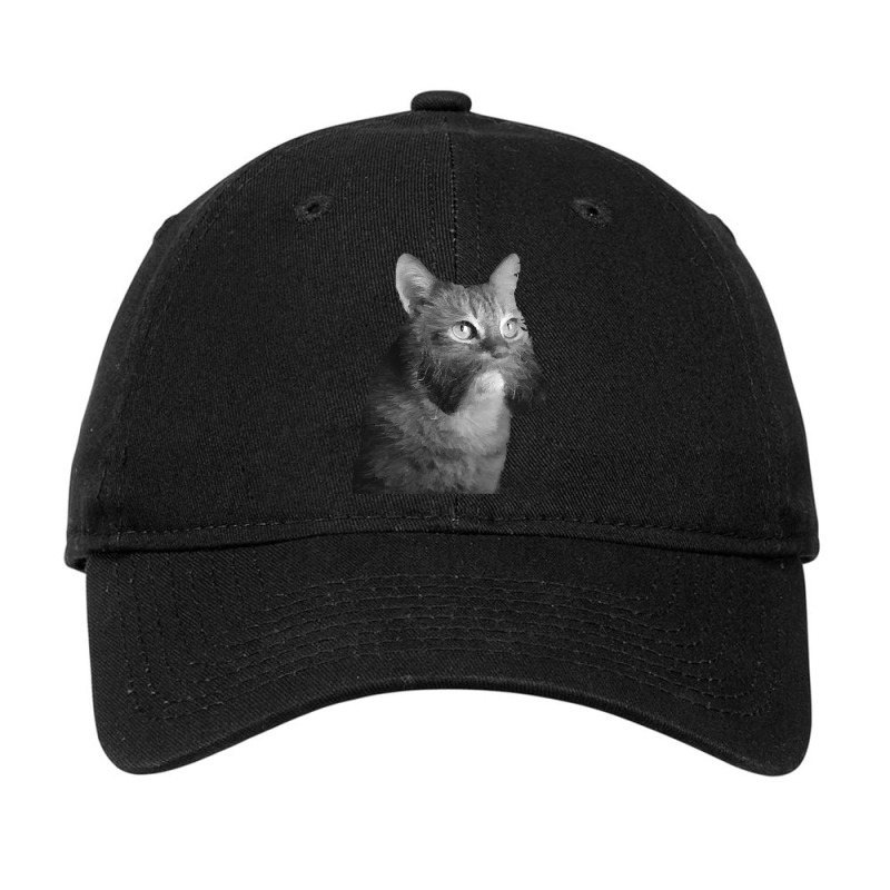 Cat With Sideburns T Shirtcat With Sideburns T Shirt (1) Adjustable Cap by jordanianstroke | Artistshot