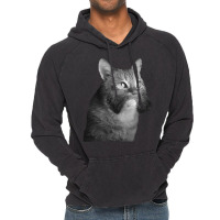 Cat With Sideburns T Shirtcat With Sideburns T Shirt (1) Vintage Hoodie | Artistshot