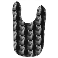 Cat With Sideburns T Shirtcat With Sideburns T Shirt (1) Baby Bibs | Artistshot