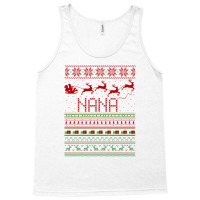 Nana Ugly Christmas Sweater Xmas Tank Top | Artistshot