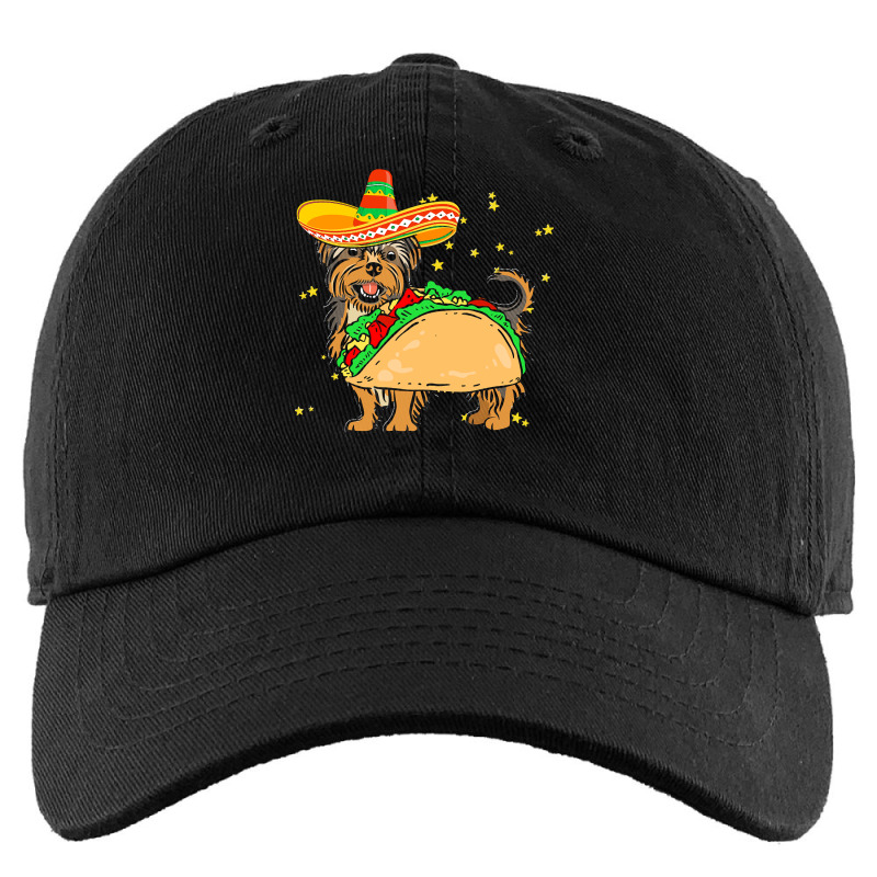 Cinco De Mayo T  Shirt Sombrero Yorkshire Terrier Dog Tacos Cinco De M Kids Cap by enunciateseamstress | Artistshot