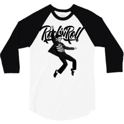 Elvis Presley Rock N Roll 3/4 Sleeve Shirt | Artistshot