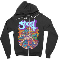 Ghost   Seven Inches Of Satanic Panic Premium T Shirt Zipper Hoodie | Artistshot