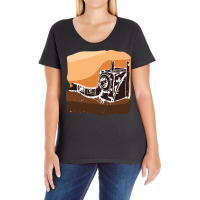 Old Camera T  Shirt Old Camera Sketch T  Shirt Ladies Curvy T-shirt | Artistshot