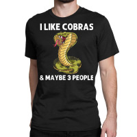 Cool Cobra Art For Men Women King Cobra Snake Lover Reptile T Shirt Classic T-shirt | Artistshot