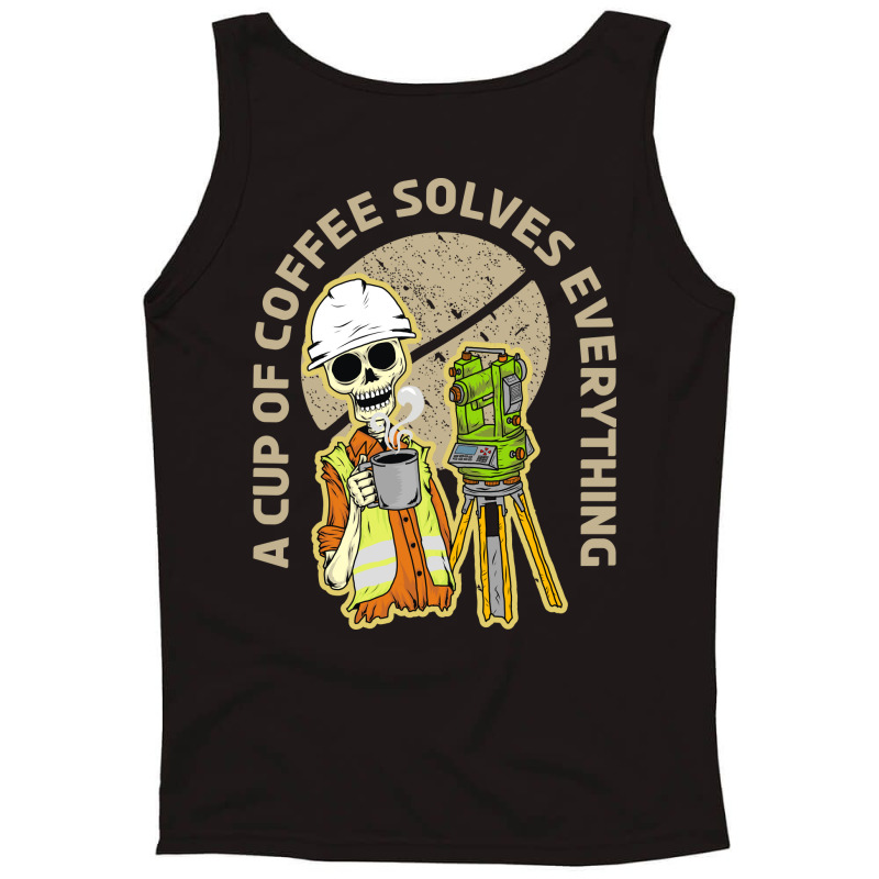 Surveyor And Coffee Tank Top by azmth | Artistshot