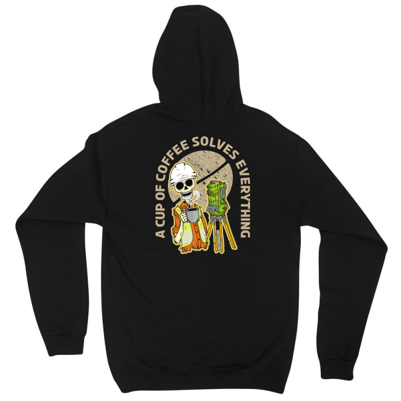 Surveyor And Coffee Unisex Hoodie by azmth | Artistshot