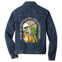 Surveyor And Coffee Men Denim Jacket | Artistshot