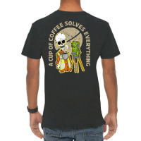 Surveyor And Coffee Vintage T-shirt | Artistshot