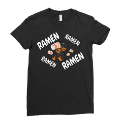 instant ramen rottweiler Ladies Fitted T-Shirt | Artistshot