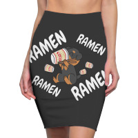 Instant Ramen Rottweiler Pencil Skirts | Artistshot