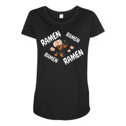 instant ramen rottweiler Maternity Scoop Neck T-shirt | Artistshot