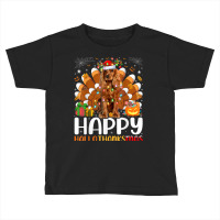 Cocker Spaniel Dog Halloween Christmas Happy Hallothanksmas T Shirt Toddler T-shirt | Artistshot