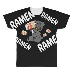instant ramen schnauzer All Over Men's T-shirt | Artistshot