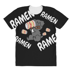 instant ramen schnauzer All Over Women's T-shirt | Artistshot