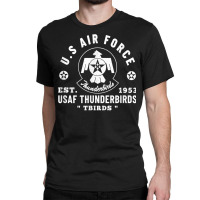 Usaf Thunderbirds Us Air Force Tbirds Veterans Vintage T Shirt Classic T-shirt | Artistshot