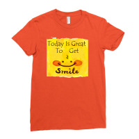 Smile Ladies Fitted T-shirt | Artistshot