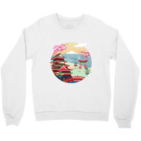 Tokyo Illustration Crewneck Sweatshirt | Artistshot