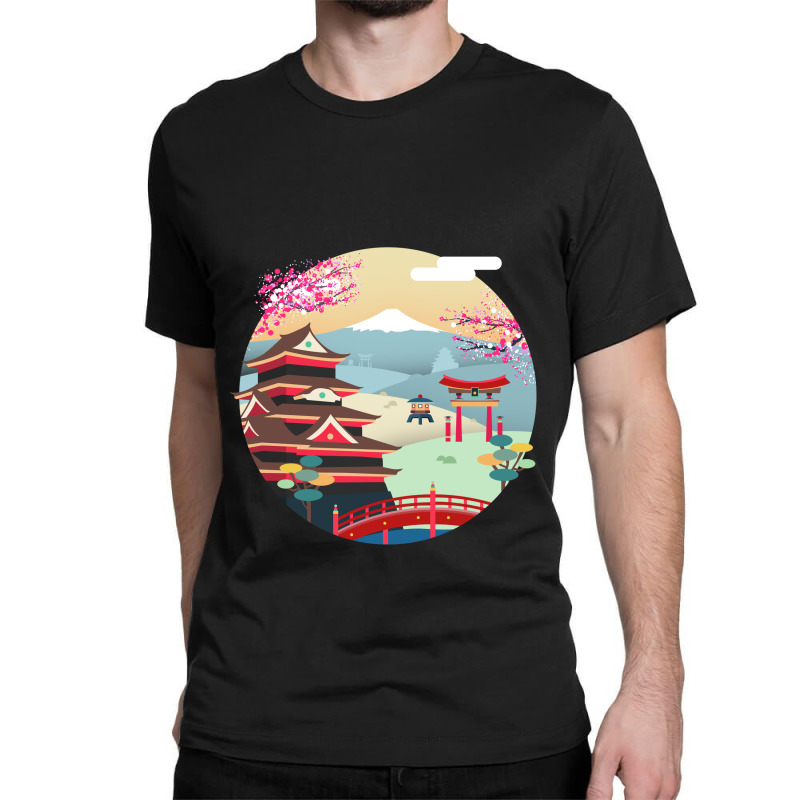 Tokyo Illustration Classic T-shirt by rahmaazari | Artistshot