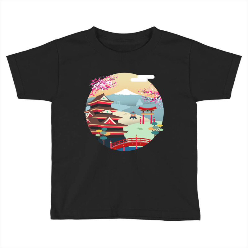 Tokyo Illustration Toddler T-shirt by rahmaazari | Artistshot