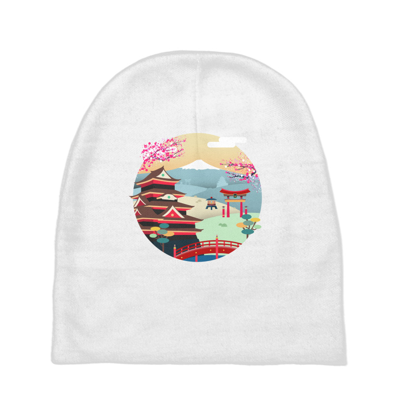 Tokyo Illustration Baby Beanies by rahmaazari | Artistshot