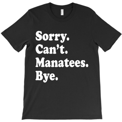 Funny Manatee T-shirt Designed By Colorfull Art