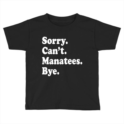 Funny Manatee Toddler T-shirt Designed By Colorfull Art