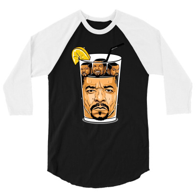 Ice T & Ice Cube 3/4 Sleeve Shirt Designed By Meza Design
