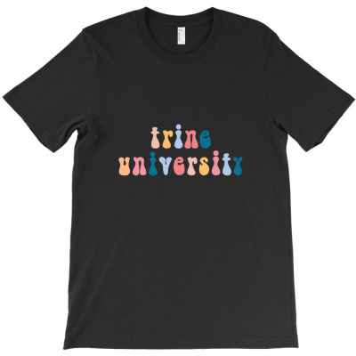 Trine University Retro Design Classic T Shirt T-shirt Designed By Mohammed Alfayet