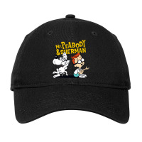 Funny Talking Mr Peabody And Sherman Adjustable Cap | Artistshot