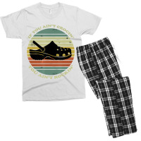 If You Aint Crocin You Aint Rockin Funny Men's T-shirt Pajama Set | Artistshot