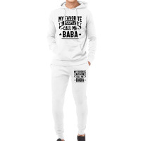 My Favorite People Call Me Baba Fathers Day Hoodie & Jogger Set | Artistshot