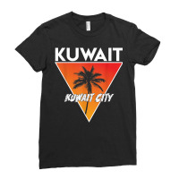 Kuwait With Sunny Colors T Shirt Ladies Fitted T-shirt | Artistshot