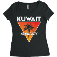 Kuwait With Sunny Colors T Shirt Women's Triblend Scoop T-shirt | Artistshot