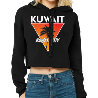 Kuwait With Sunny Colors T Shirt Cropped Hoodie | Artistshot