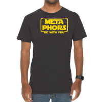 Metaphors Be With You Funny English Teacher Space T Shirt Vintage T-shirt | Artistshot