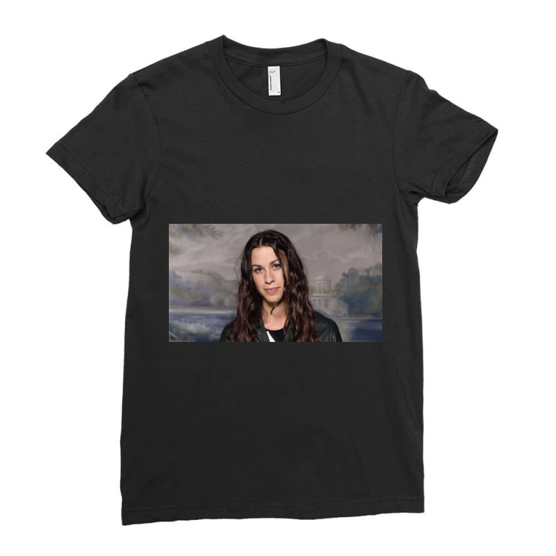 Alanis Morissette Remember Jagged Little Ladies Fitted T-Shirt by GordonSchwindt | Artistshot