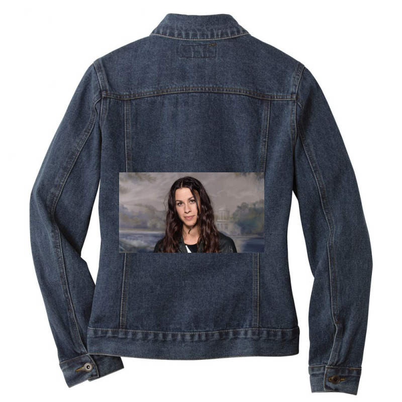 Alanis Morissette Remember Jagged Little Ladies Denim Jacket by GordonSchwindt | Artistshot