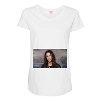 Alanis Morissette Remember Jagged Little Maternity Scoop Neck T-shirt | Artistshot