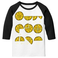 Pizza Salami Cheese Quick Math Fractions Math Teachers T Shirt Youth 3/4 Sleeve | Artistshot