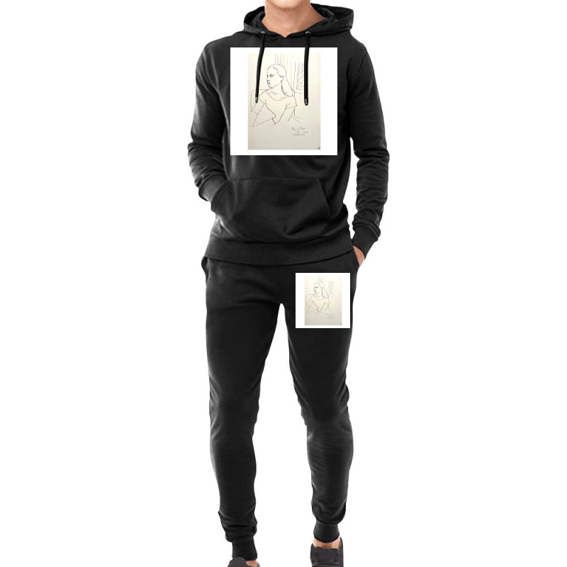 Jean Cocteau Litograph Hoodie & Jogger set by Kelly S | Artistshot