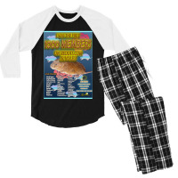 Powerlifting Pounds Club College Men's 3/4 Sleeve Pajama Set | Artistshot